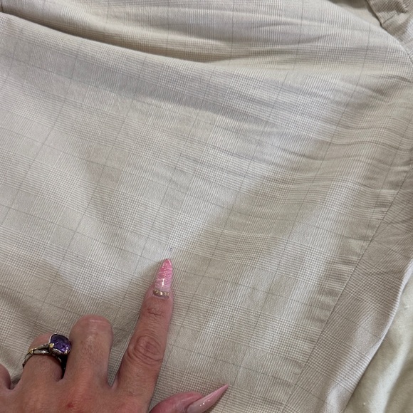 GAP Women's Wide Leg Pants - Light Beige - Picture 4 of 6